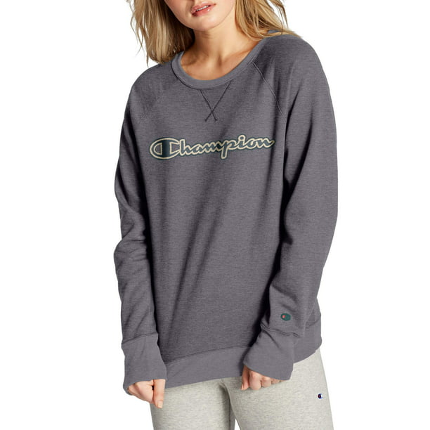 Bench Womens Crew Neck Hole Embro Jumper 